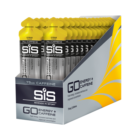 GO Energy + Caffeine Gel - 30 Pack (Citrus)