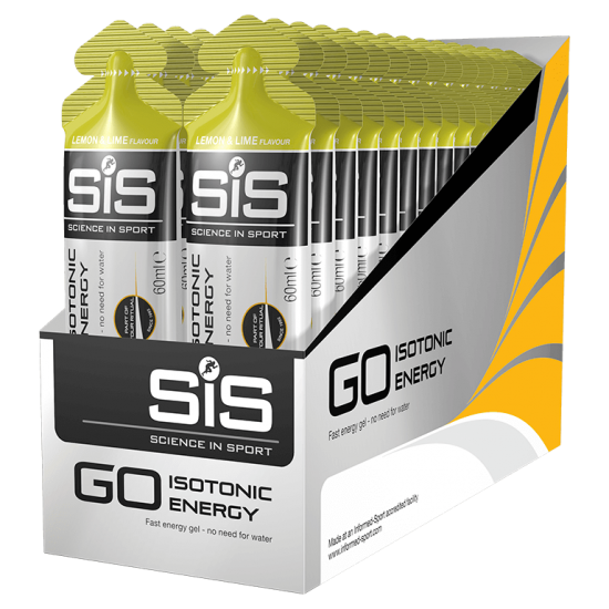 GO Isotonic Energy Gel - 30 Pack (Lemon & Lime)